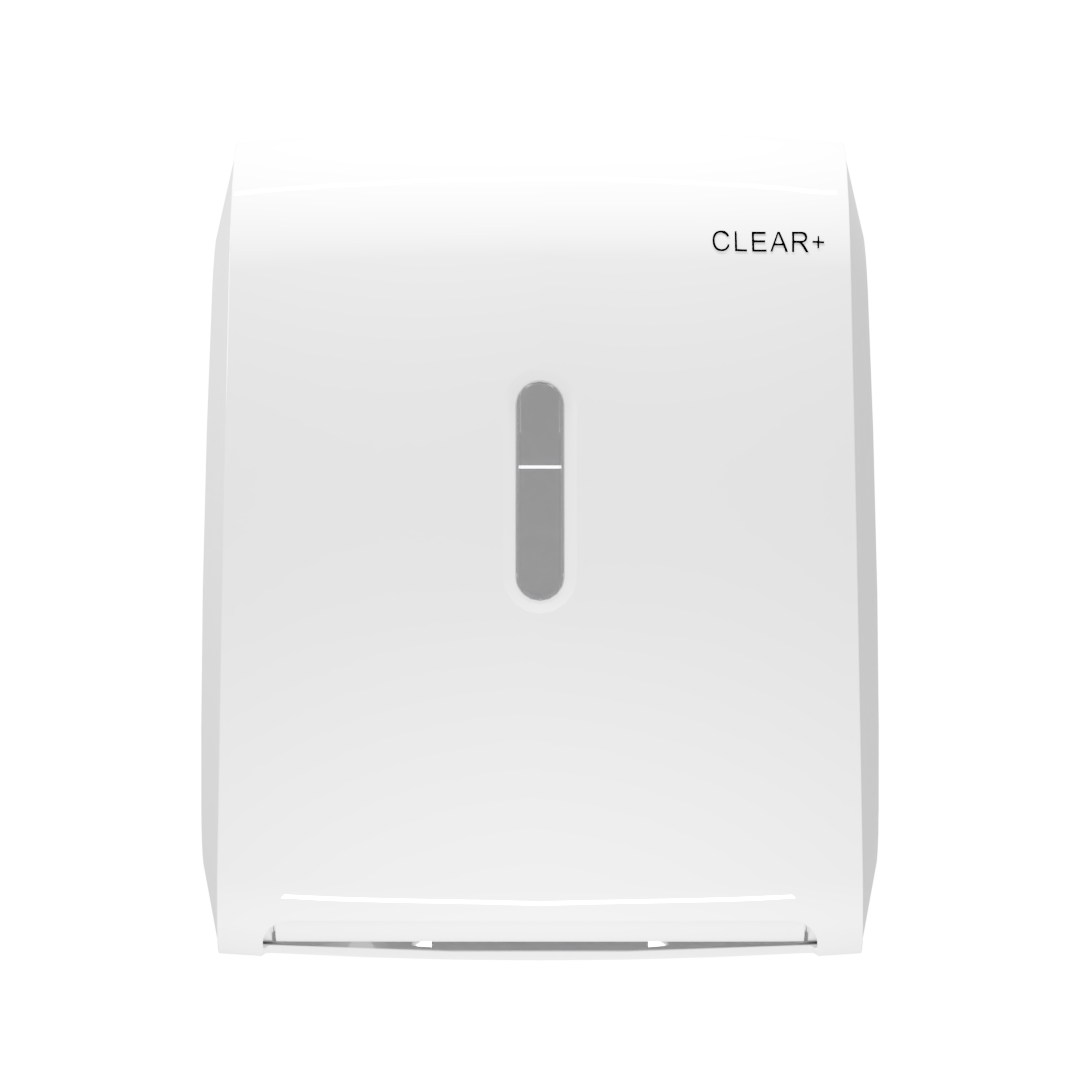 Clear+ Handdoekrol Dispenser wit