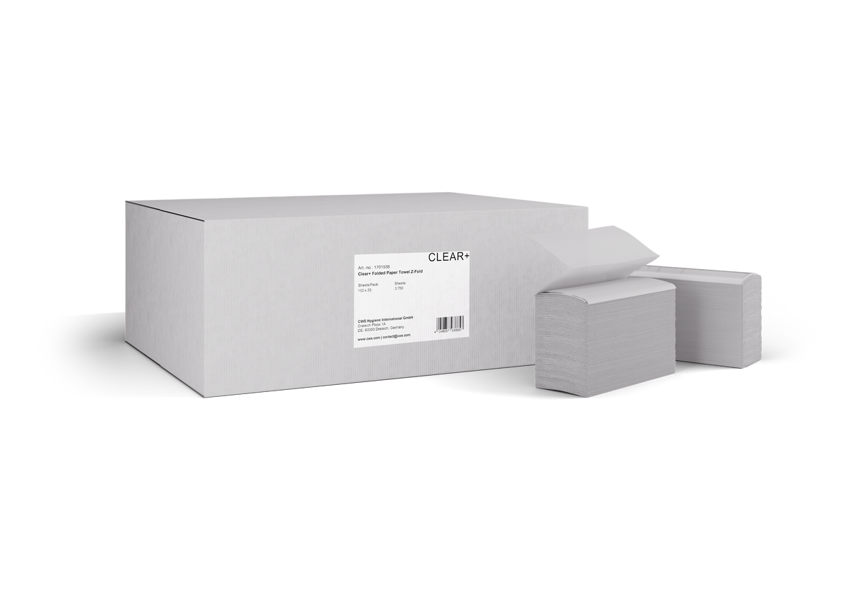 Clear+ Z-vouw Handdoek