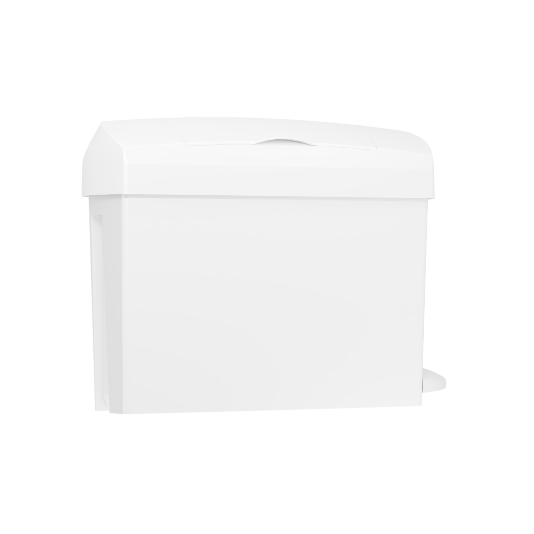 Clear+ Afvalbak 15l wit