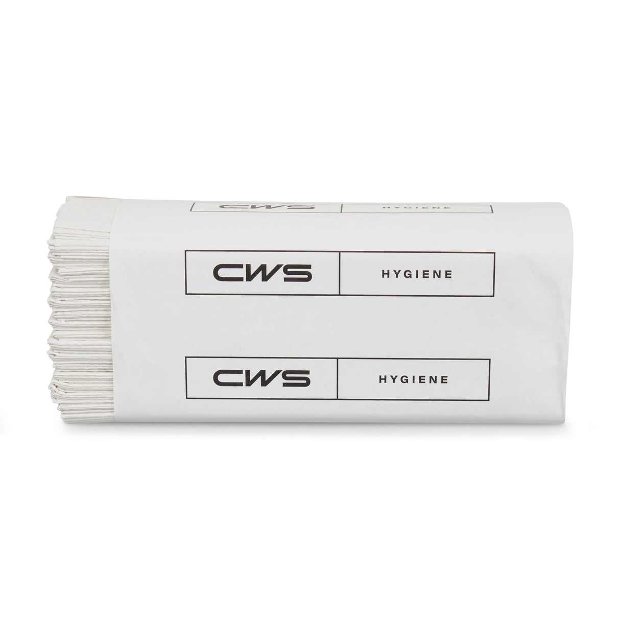 CWS PureLine vouwpapier badstof extra, C-vouw, 2-laags, wit, gerecycled, 23x9,5 cm gesloten