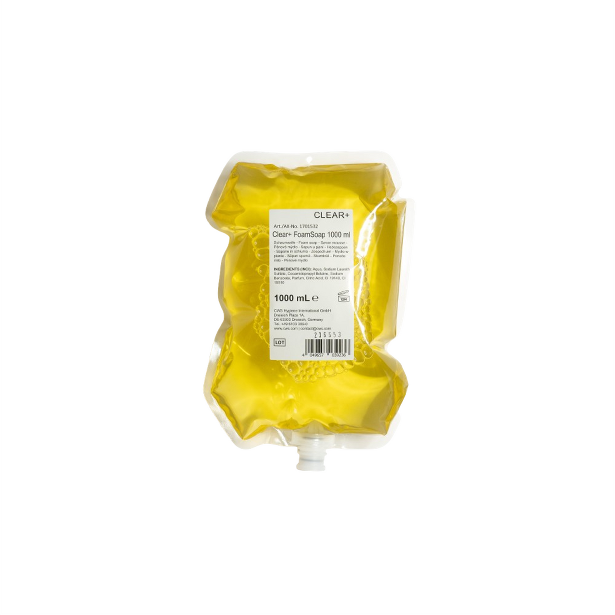Clear+ Foam Zeep 1000ml