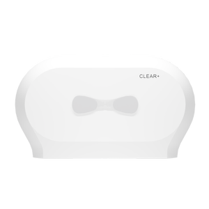 Clear+ Midi ToiletPapier Dispenser wit