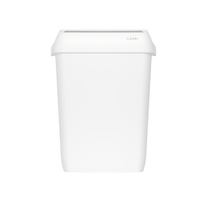 Clear+ Afvalbak 23l wit