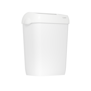 Clear+ Afvalbak 23l wit