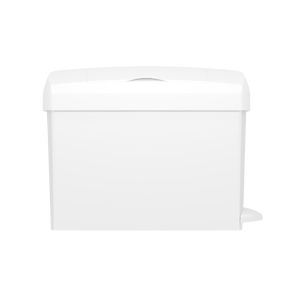 Clear+ Afvalbak 15l wit
